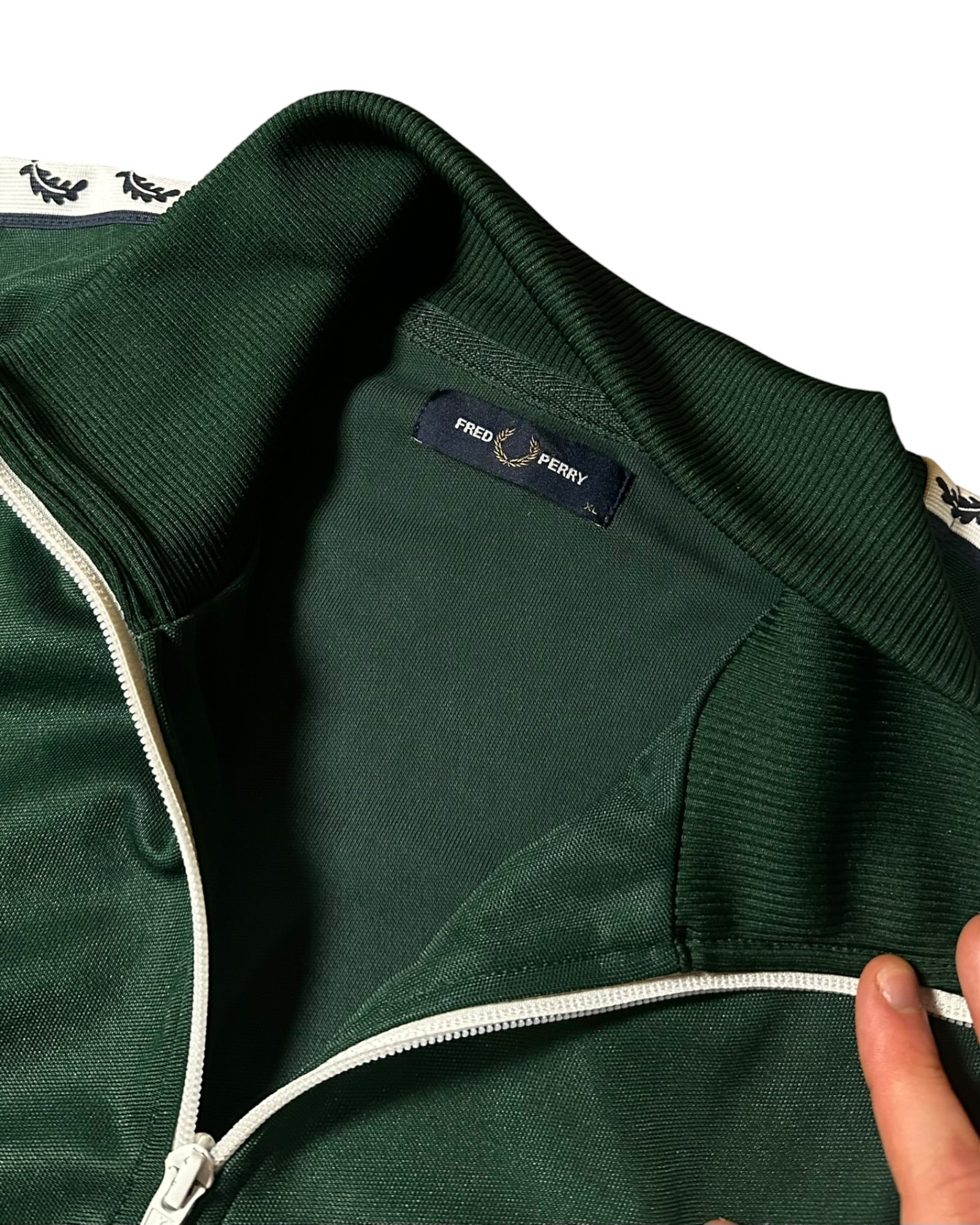 Fred Perry Monogramm Trainingsjacke (XL)