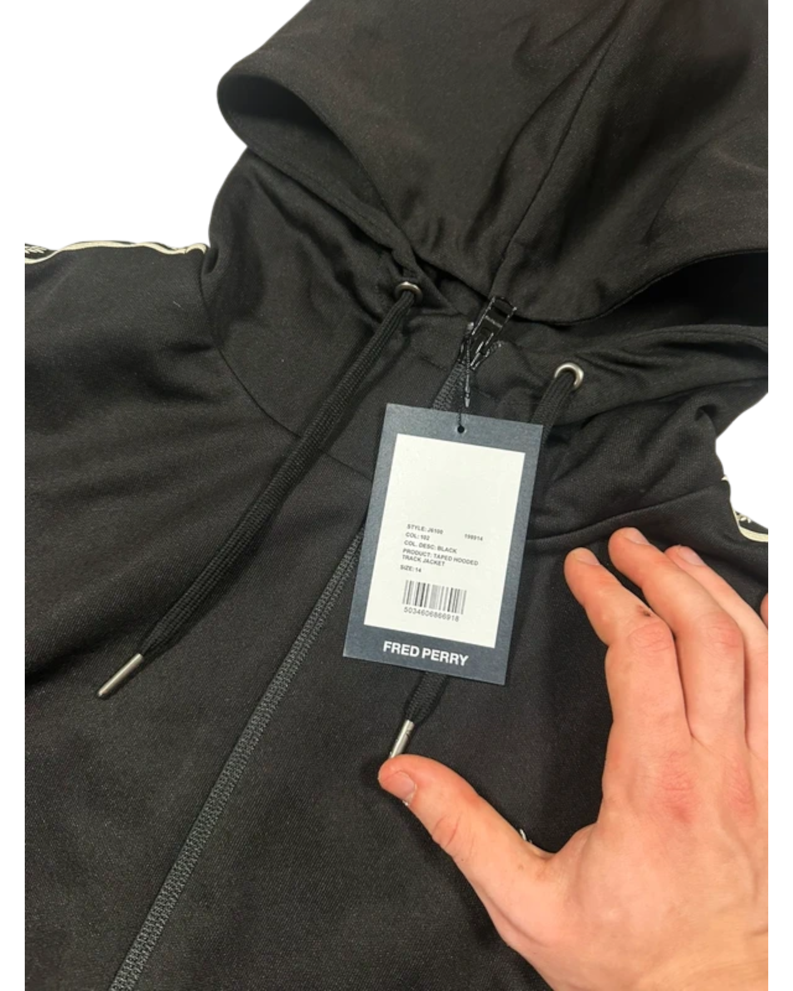 Fred Perry Monogramm Jacke Damen (XL)