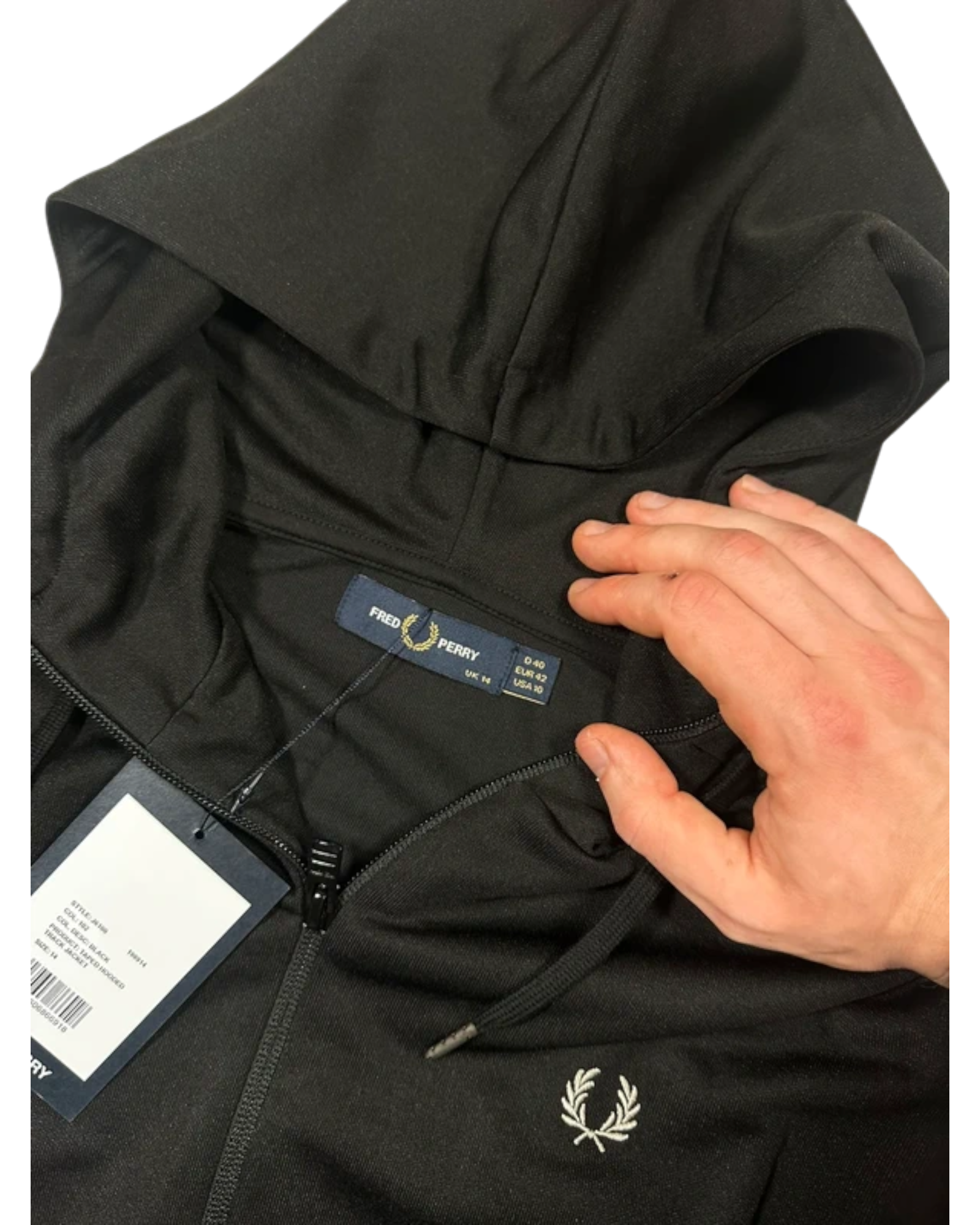 Fred Perry Monogramm Jacke Damen (XL)
