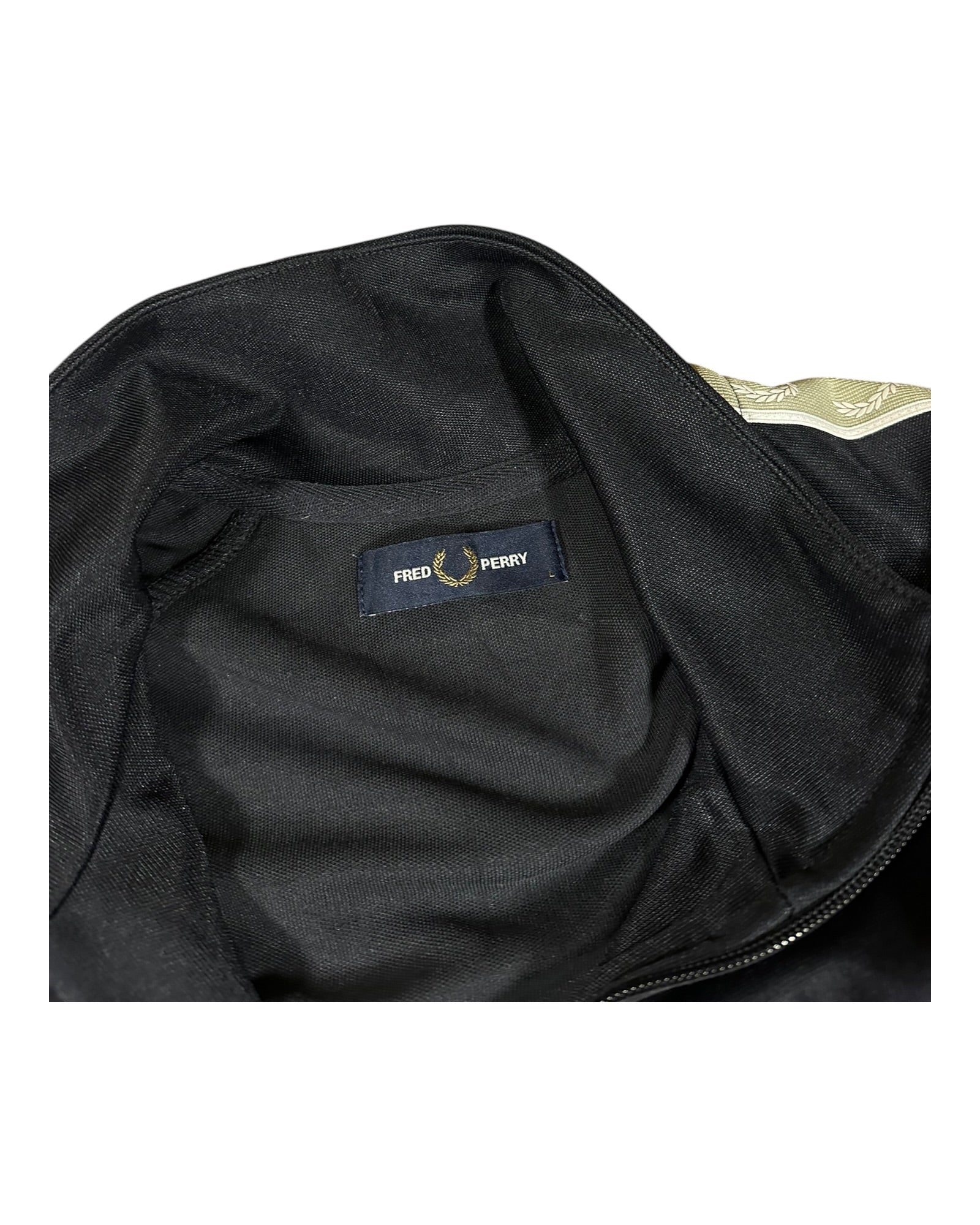 Fred Perry Taped Monogram Trainingsjacke (L)