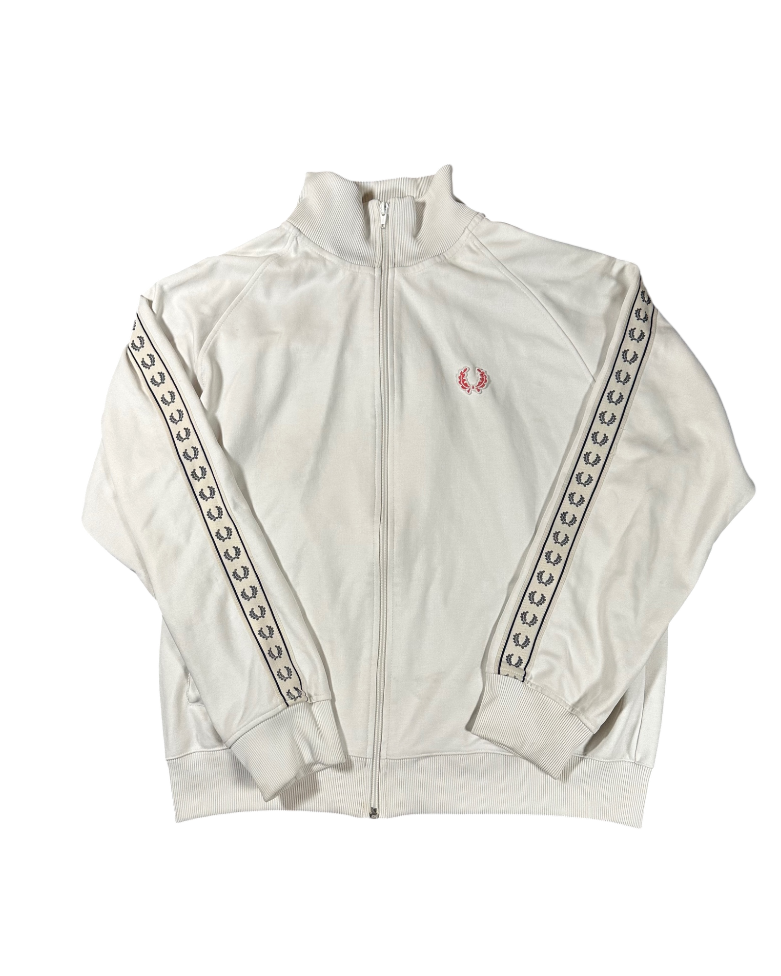 Vintage Fred Perry Taped Monogramm Trainingsjacke (XL)