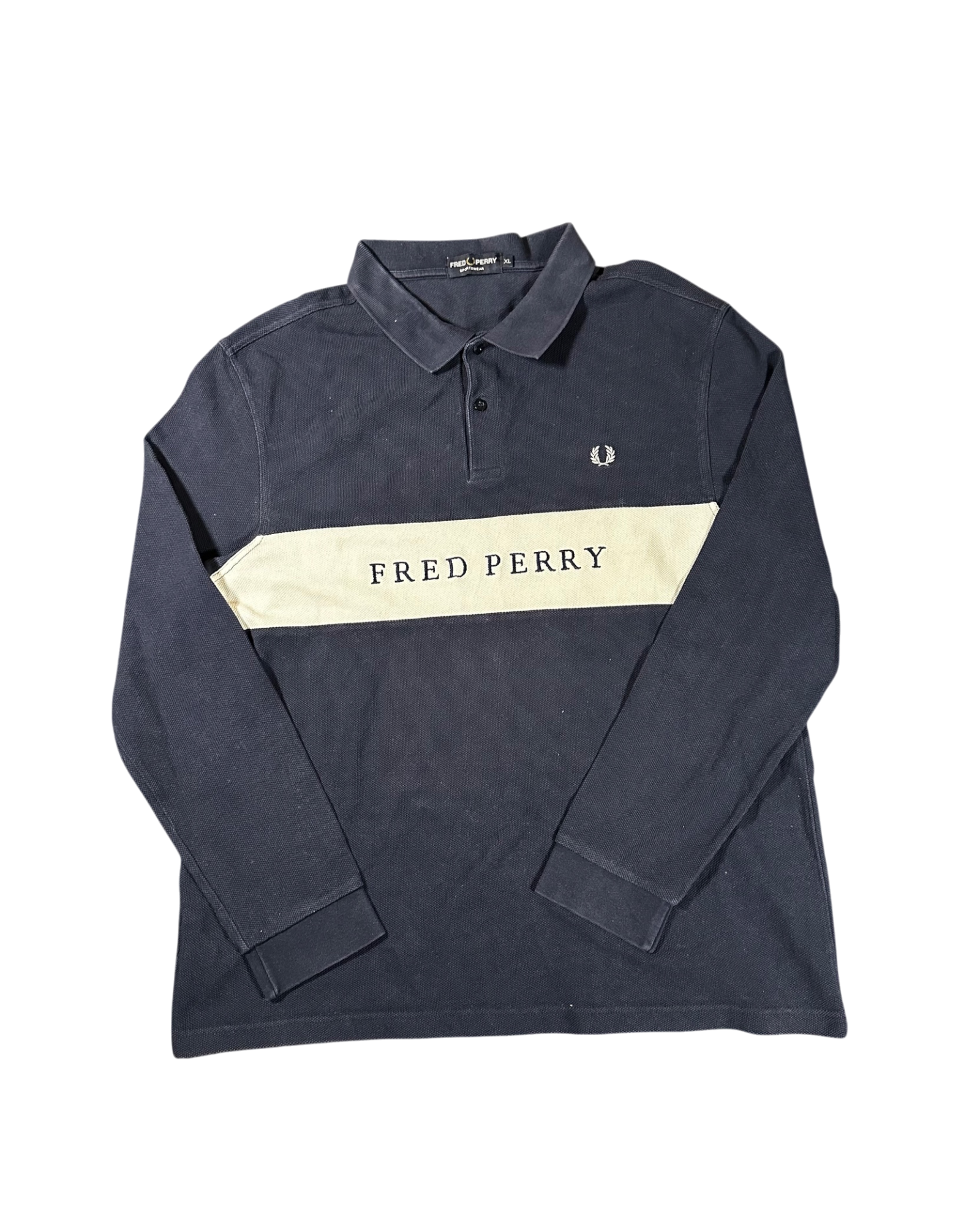 Fred Perry Langarm Poloshirt (XL)