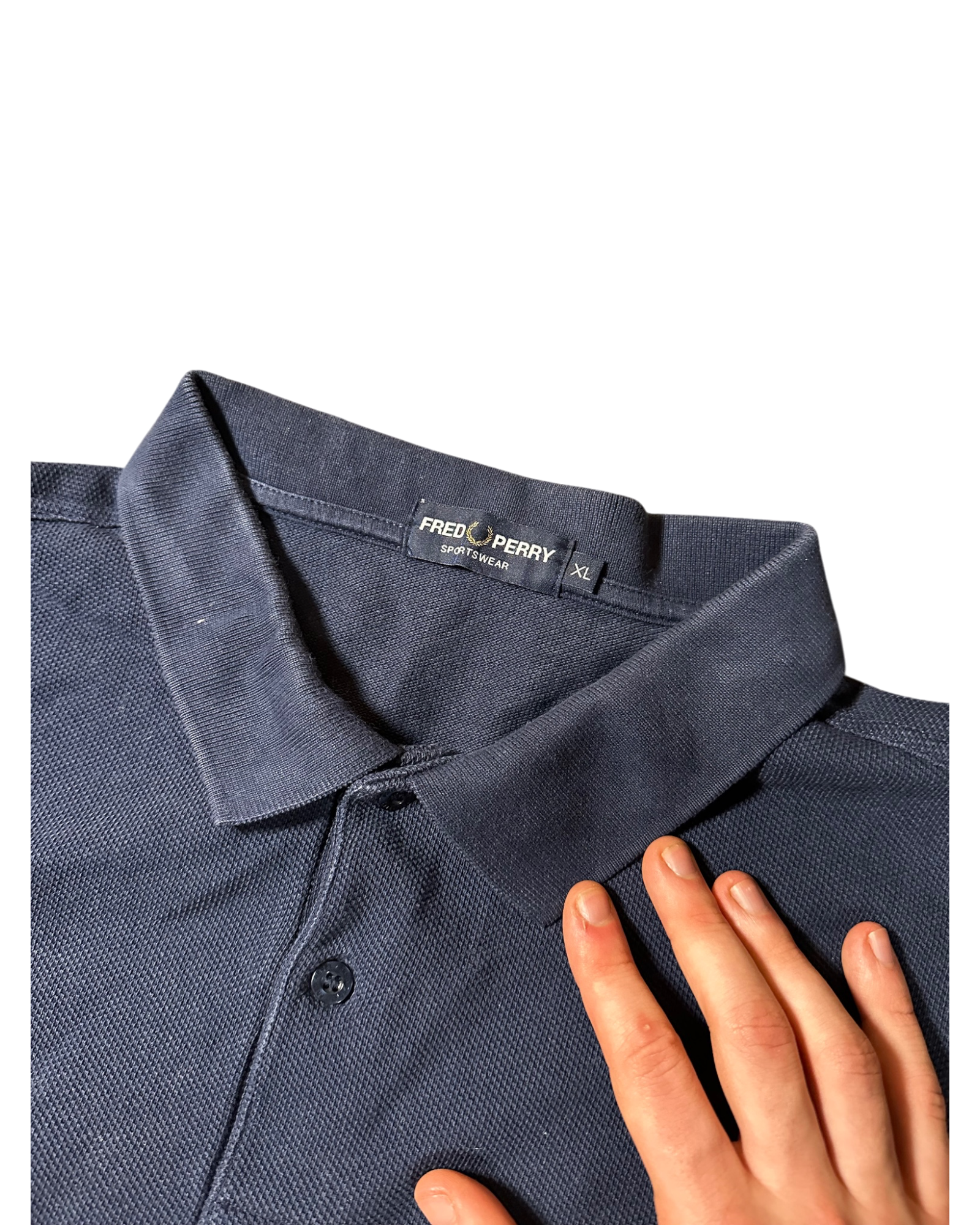 Fred Perry Langarm Poloshirt (XL)