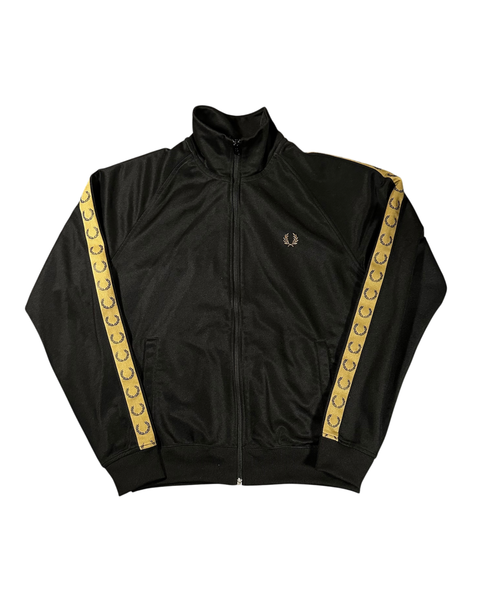 Fred Perry Trainingsjacke Monogramm Taped (M)