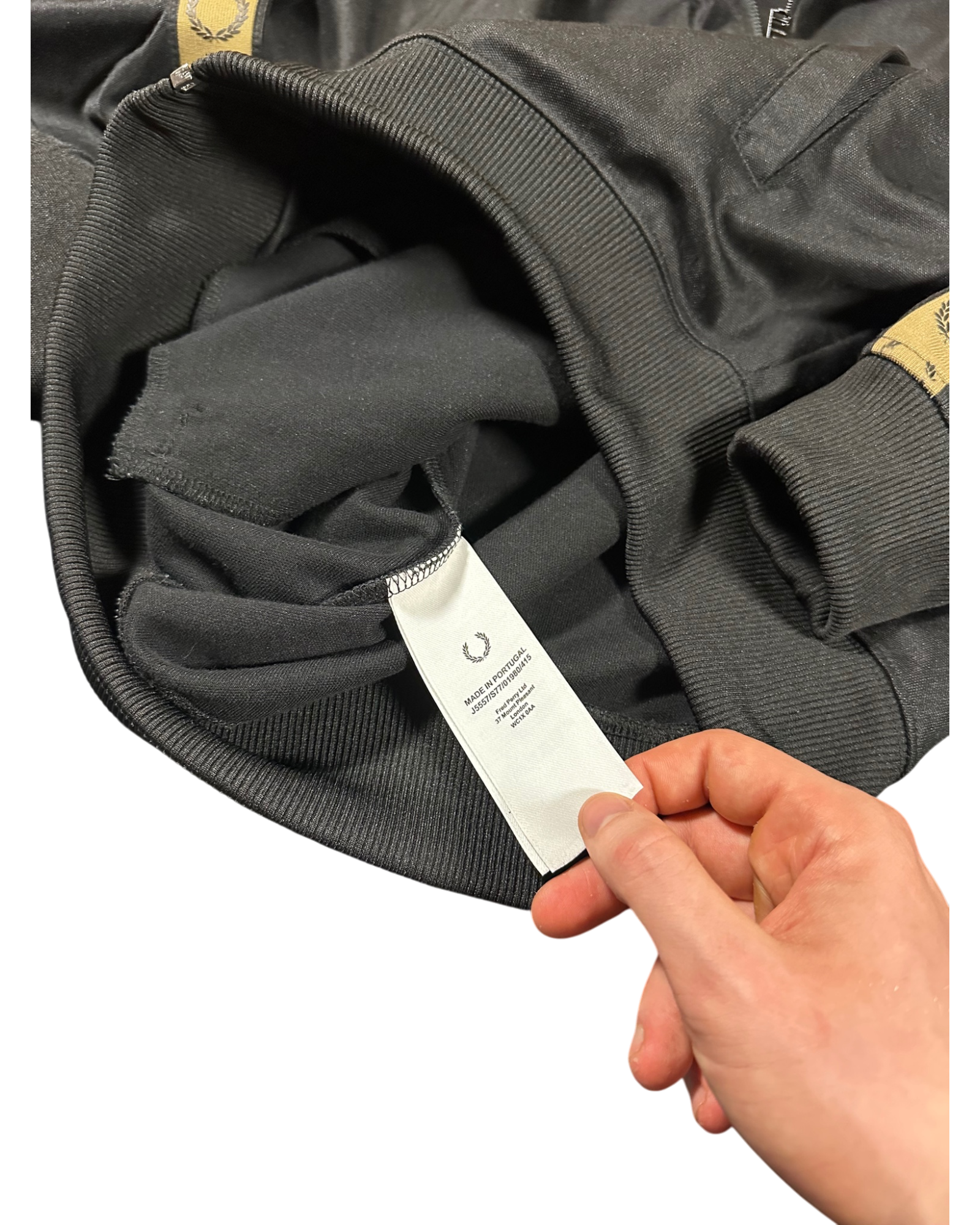 Fred Perry Trainingsjacke Monogramm Taped (M)
