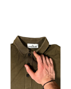 Stone Island Langarm Polo (S)